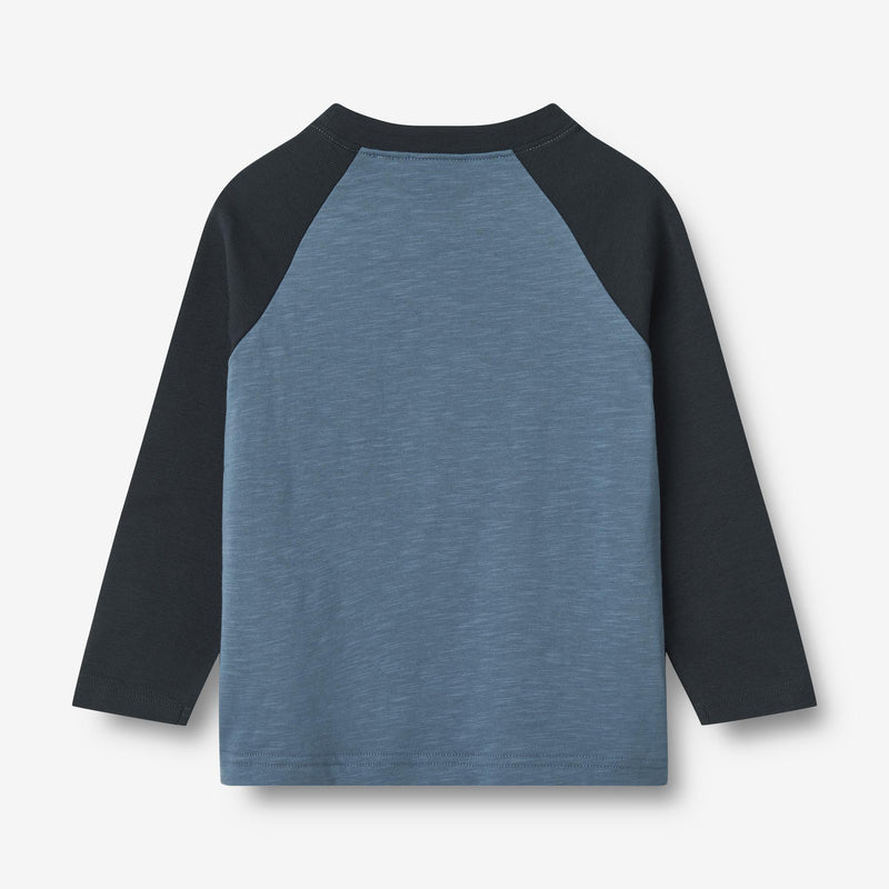 Wheat Main T-Shirt L/S Bror Jersey Tops and T-Shirts 1174 bering sea