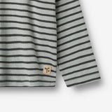 Wheat Main T-Shirt L/S Dallas Jersey Tops and T-Shirts 1396 soft blue stripe