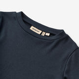 Wheat Main T-Shirt L/S Else Jersey Tops and T-Shirts 1432 navy