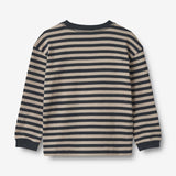 Wheat Main T-Shirt L/S Frans Jersey Tops and T-Shirts 1433 navy stripe