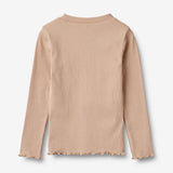 Wheat Main T-Shirt L/S Louann Jersey Tops and T-Shirts 1157 moonlight rose