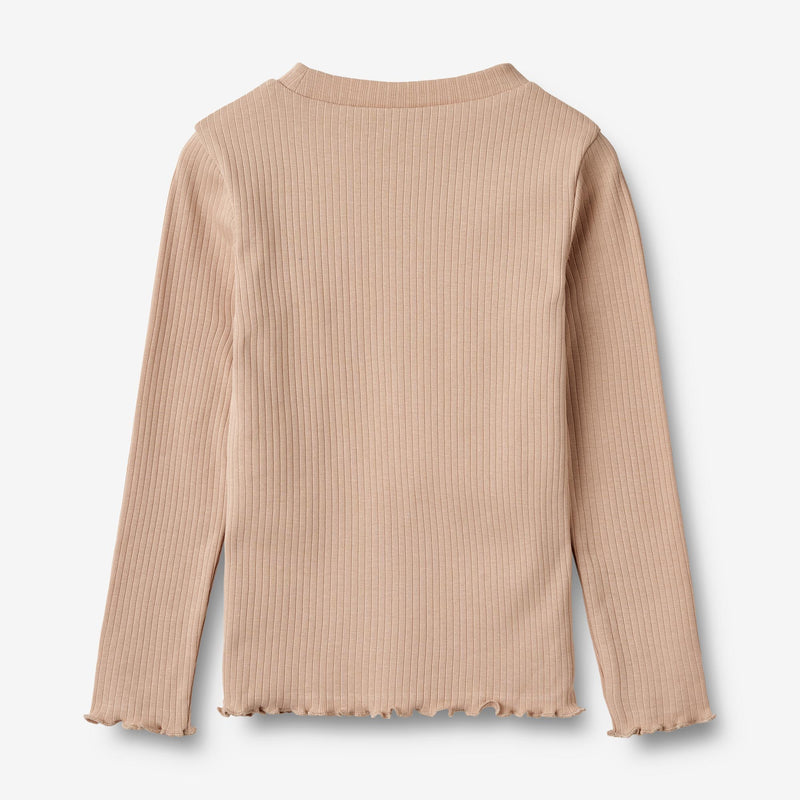 Wheat Main T-Shirt L/S Louann Jersey Tops and T-Shirts 1157 moonlight rose