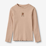 Wheat Main T-Shirt L/S Louann Jersey Tops and T-Shirts 1157 moonlight rose