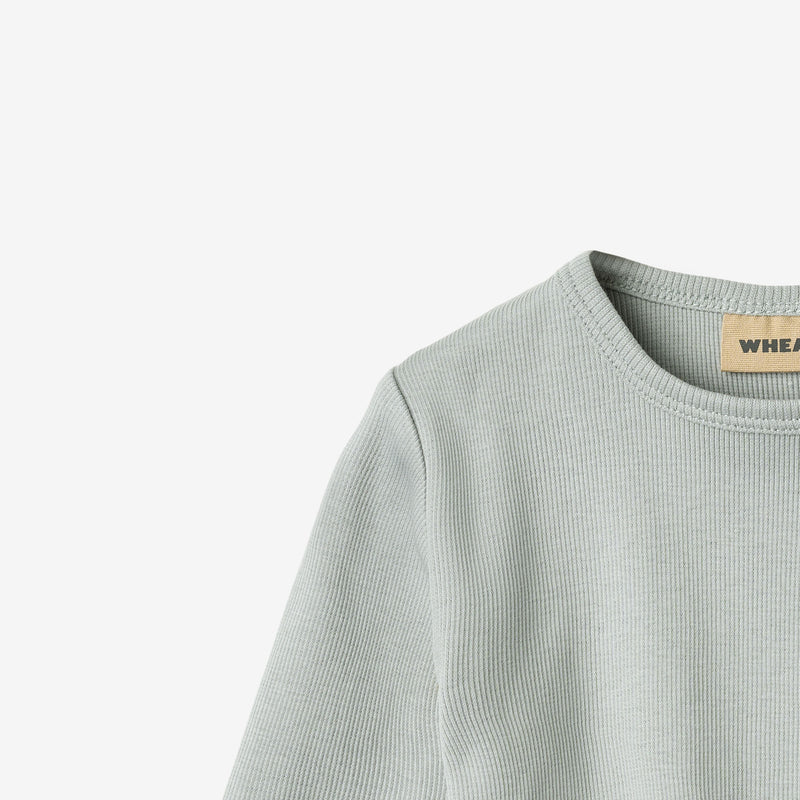 Wheat Main T-Shirt L/S Milo T-Shirt 9567 soft rain