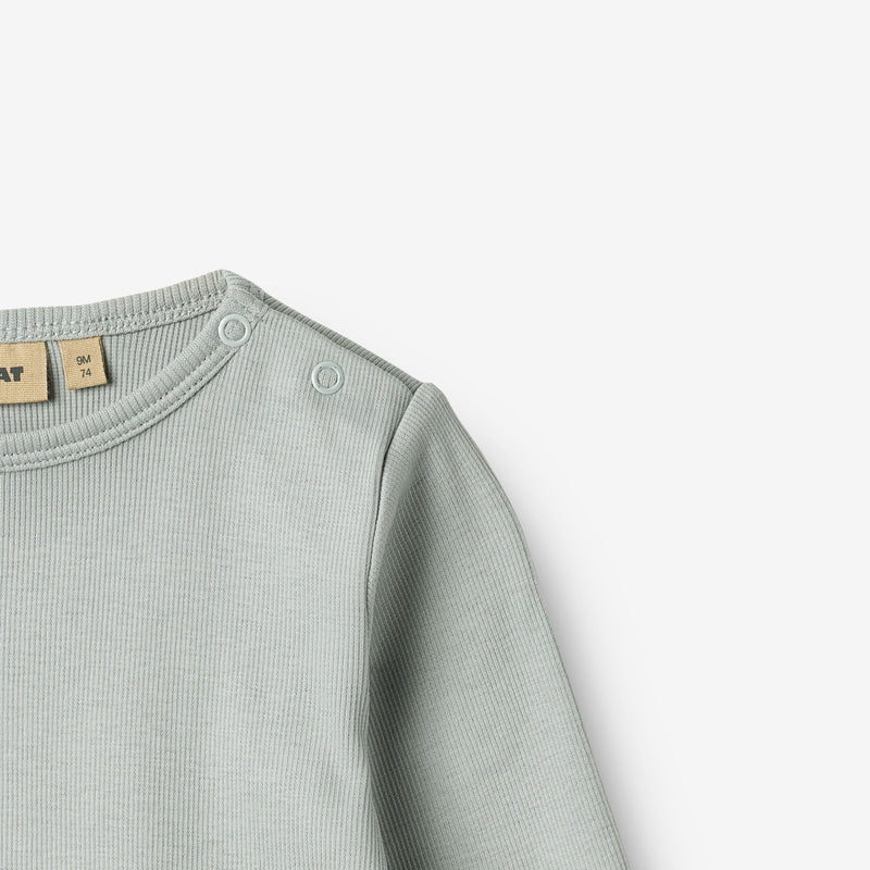 Wheat Main T-Shirt L/S Milo T-Shirt 9567 soft rain