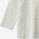 Wheat Main T-Shirt L/S Morris T-Shirt 0224 melange grey