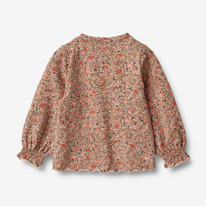 Wheat Main T-Shirt L/S Norma Jersey Tops and T-Shirts 1187 rose flower meadow