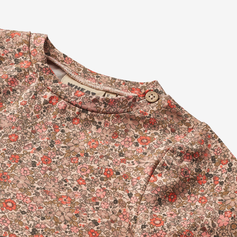 Wheat Main T-Shirt L/S Norma Jersey Tops and T-Shirts 1187 rose flower meadow