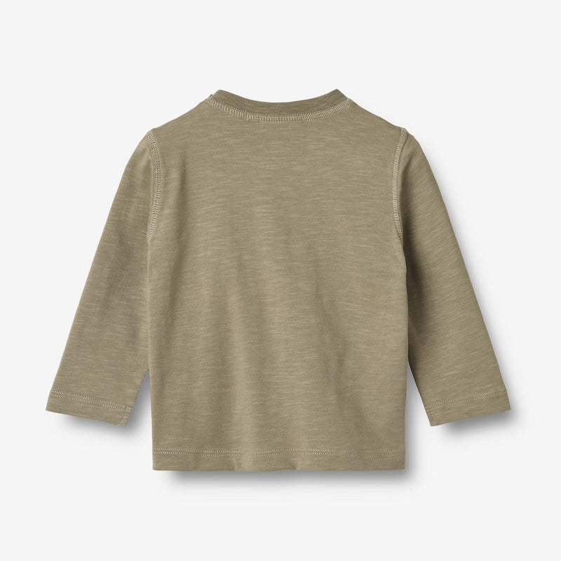 Wheat Main T-Shirt L/S Ole | Baby Jersey Tops and T-Shirts 1137 dry sage