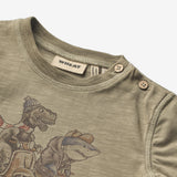 Wheat Main T-Shirt L/S Ole | Baby Jersey Tops and T-Shirts 1137 dry sage