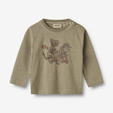 Wheat Main T-Shirt L/S Ole | Baby Jersey Tops and T-Shirts 1137 dry sage