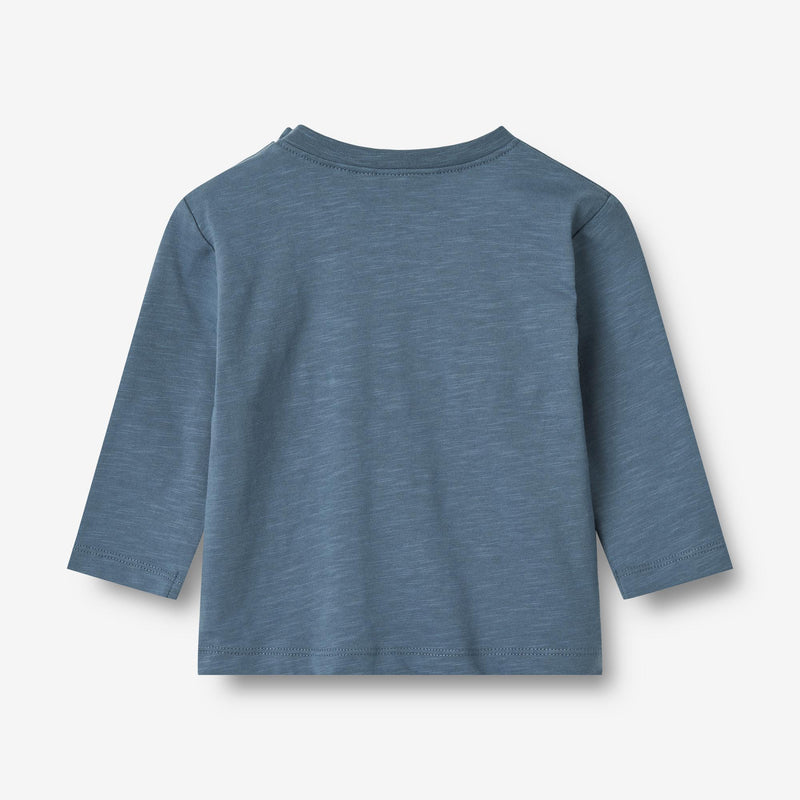 Wheat Main T-Shirt L/S Ray | Baby Jersey Tops and T-Shirts 1174 bering sea