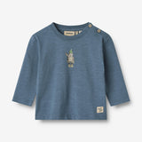 Wheat Main T-Shirt L/S Ray | Baby Jersey Tops and T-Shirts 1174 bering sea