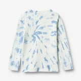 Wheat Main T-Shirt L/S Stig Jersey Tops and T-Shirts 9417 blue tie dye
