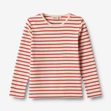 Wheat Main T-Shirt L/S Stig Jersey Tops and T-Shirts 2078 red stripe
