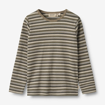 Wheat Main T-Shirt L/S Stig Jersey Tops and T-Shirts 0181 multi stripe