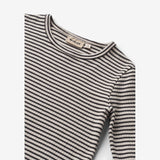 Wheat Main T-Shirt L/S Stig Jersey Tops and T-Shirts 0040 black stripe