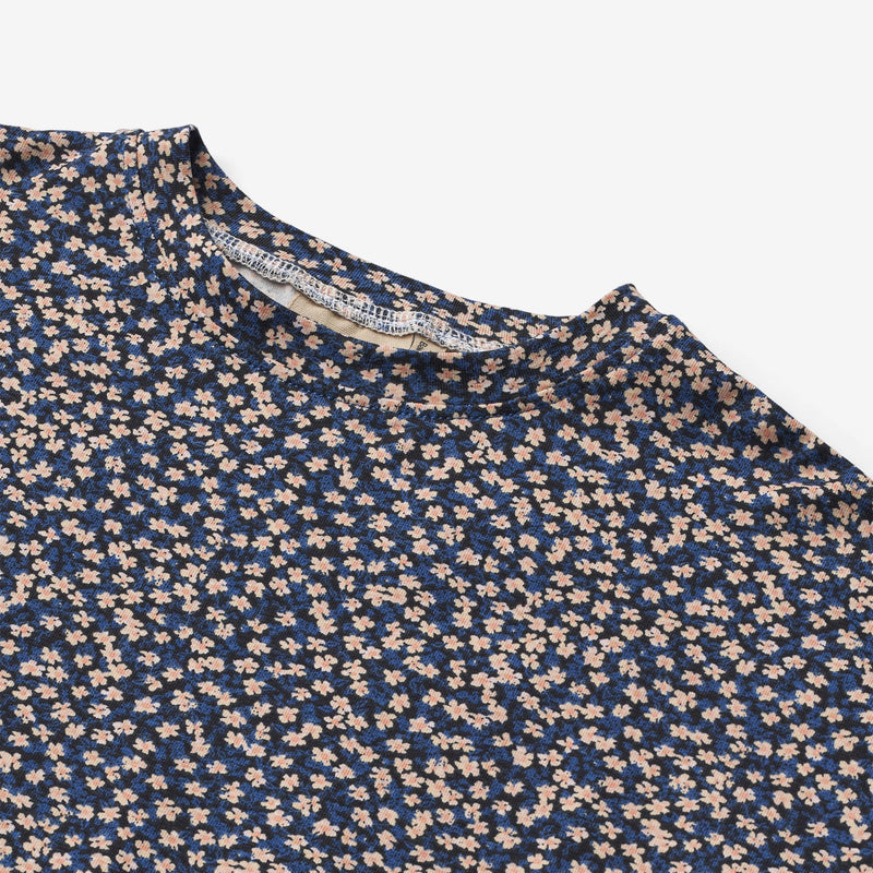 Wheat Main T-Shirt L/S Thilda Jersey Tops and T-Shirts 1481 blue flowers