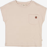 Wheat T-Shirt Ladybug Embroidery Jersey Tops and T-Shirts 1356 pale lilac