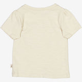 Wheat Main  T-Shirt Ladybug Flower | Baby Jersey Tops and T-Shirts 3356 chalk