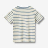 Wheat Main T-Shirt S/S Fabian Jersey Tops and T-Shirts 1479 shell stripe