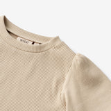 Wheat Main T-Shirt S/S Iris Jersey Tops and T-Shirts 3162 feather gray