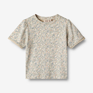 Wheat Main T-Shirt S/S Iris Jersey Tops and T-Shirts 3337 sandshell mini flowers