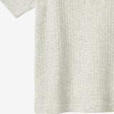Wheat Main T-Shirt S/S Lumi T-Shirt 0224 melange grey