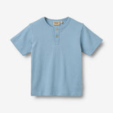 Wheat Main T-Shirt S/S Lumi T-Shirt 1260 faded denim