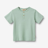 Wheat Main T-Shirt S/S Lumi T-Shirt 3217 green pool