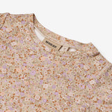 Wheat Main T-Shirt S/S Manna T-Shirt 9409 lilac flower meadow