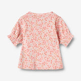 Wheat Main T-Shirt S/S Norma Jersey Tops and T-Shirts 2475 rose flowers