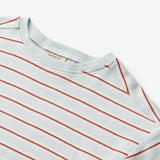 Wheat Main T-Shirt S/S Tommy Jersey Tops and T-Shirts 4031 light blue stripe
