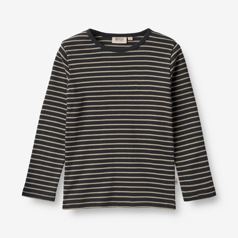 Wheat Main T-Shirt Stig Jersey Tops and T-Shirts 1433 navy stripe
