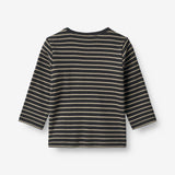 Wheat Main T-Shirt Stig | Baby Jersey Tops and T-Shirts 1433 navy stripe