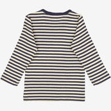 Wheat T-Shirt Striped LS | Baby Jersey Tops and T-Shirts 1387 midnight stripe