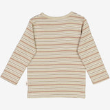 Wheat Main  T-Shirt Striped LS | Baby Jersey Tops and T-Shirts 1229 dusty stripe