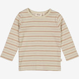 Wheat Main  T-Shirt Striped LS | Baby Jersey Tops and T-Shirts 1229 dusty stripe