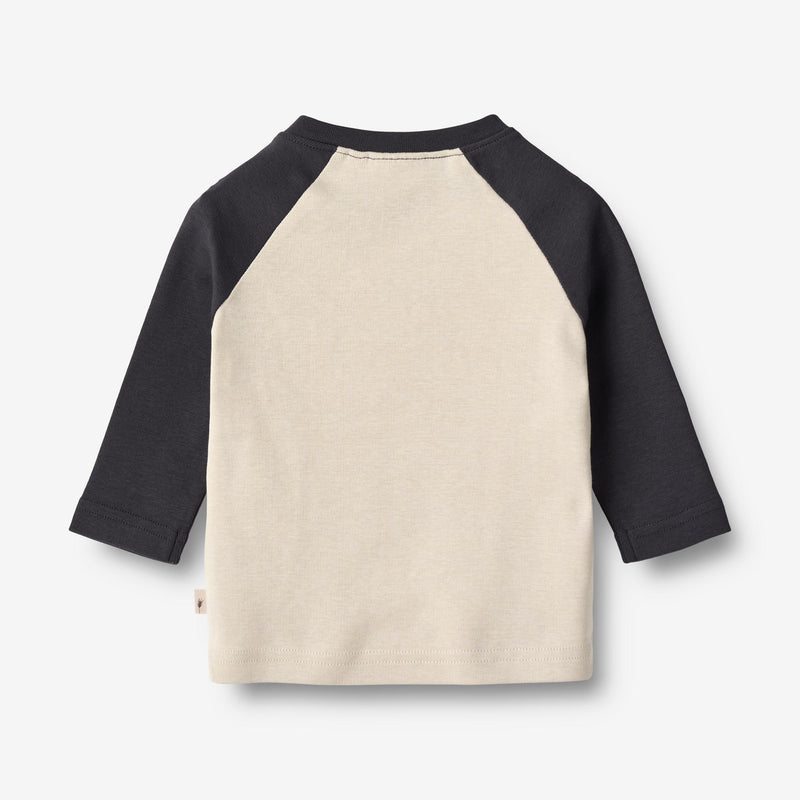 Wheat Main T-Shirt Walrus | Baby Jersey Tops and T-Shirts 1432 navy