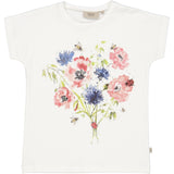 Wheat T-Shirt Watercolor Flowers Jersey Tops and T-Shirts 3182 ivory 