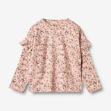 Wheat Main T-shirt L/S Belinda Jersey Tops and T-Shirts 9536 rose powder flowers