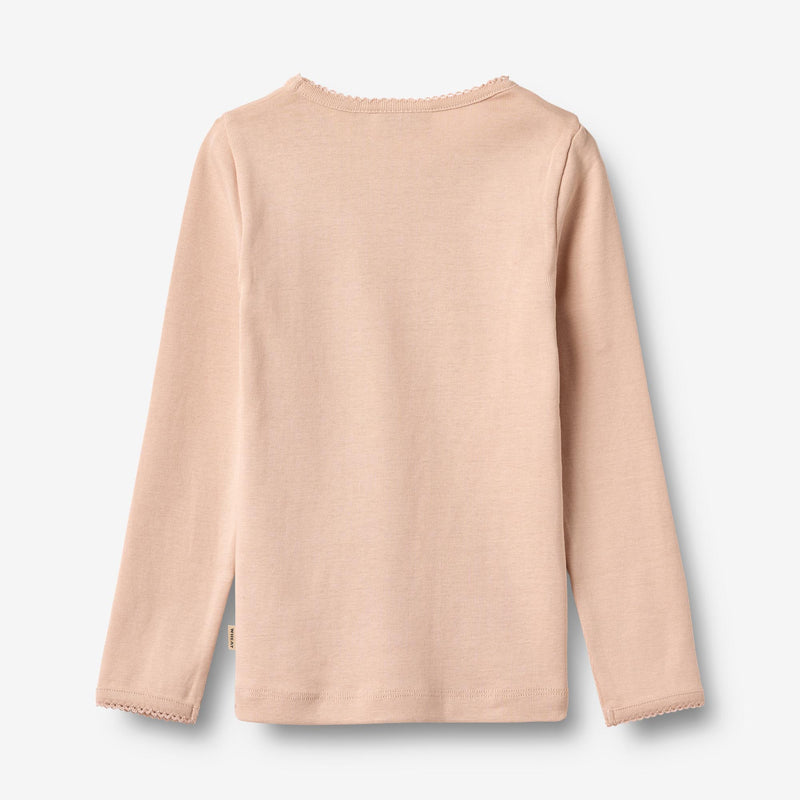 Wheat Main T-shirt L/S Belis Jersey Tops and T-Shirts 2032 rose dust