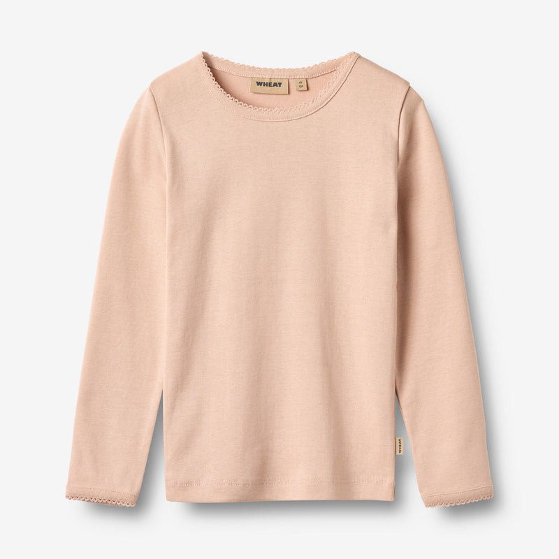 Wheat Main T-shirt L/S Belis Jersey Tops and T-Shirts 2032 rose dust