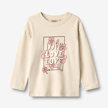 Wheat Main T-shirt L/S Dixie T-Shirt 3191 offwhite