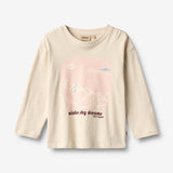 Wheat Main T-shirt L/S Dixie T-Shirt 3191 offwhite