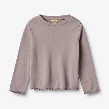 Wheat Main T-shirt L/S Else Jersey Tops and T-Shirts 9531 dusty purple