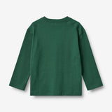 Wheat Main T-shirt L/S Holger Jersey Tops and T-Shirts 9558 kale