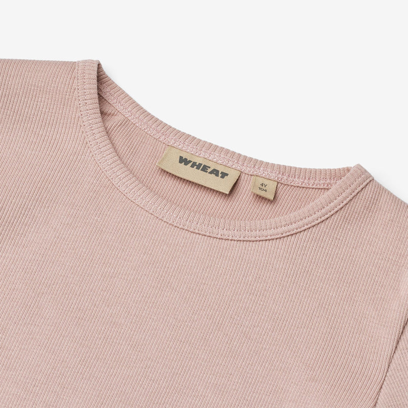Wheat Main T-shirt L/S Ida T-Shirt 2487 rose powder