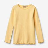 Wheat Main T-shirt L/S Ida T-Shirt 9425 golden yellow