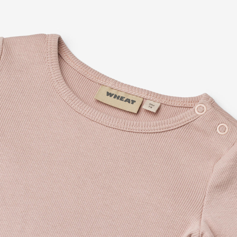 Wheat Main T-shirt L/S Ida T-Shirt 2487 rose powder